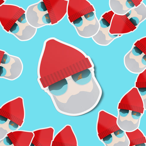 Wes Anderson-Inspired Vinyl Sticker Pack